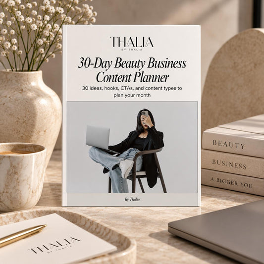 30-Day Beauty Business Content Planner